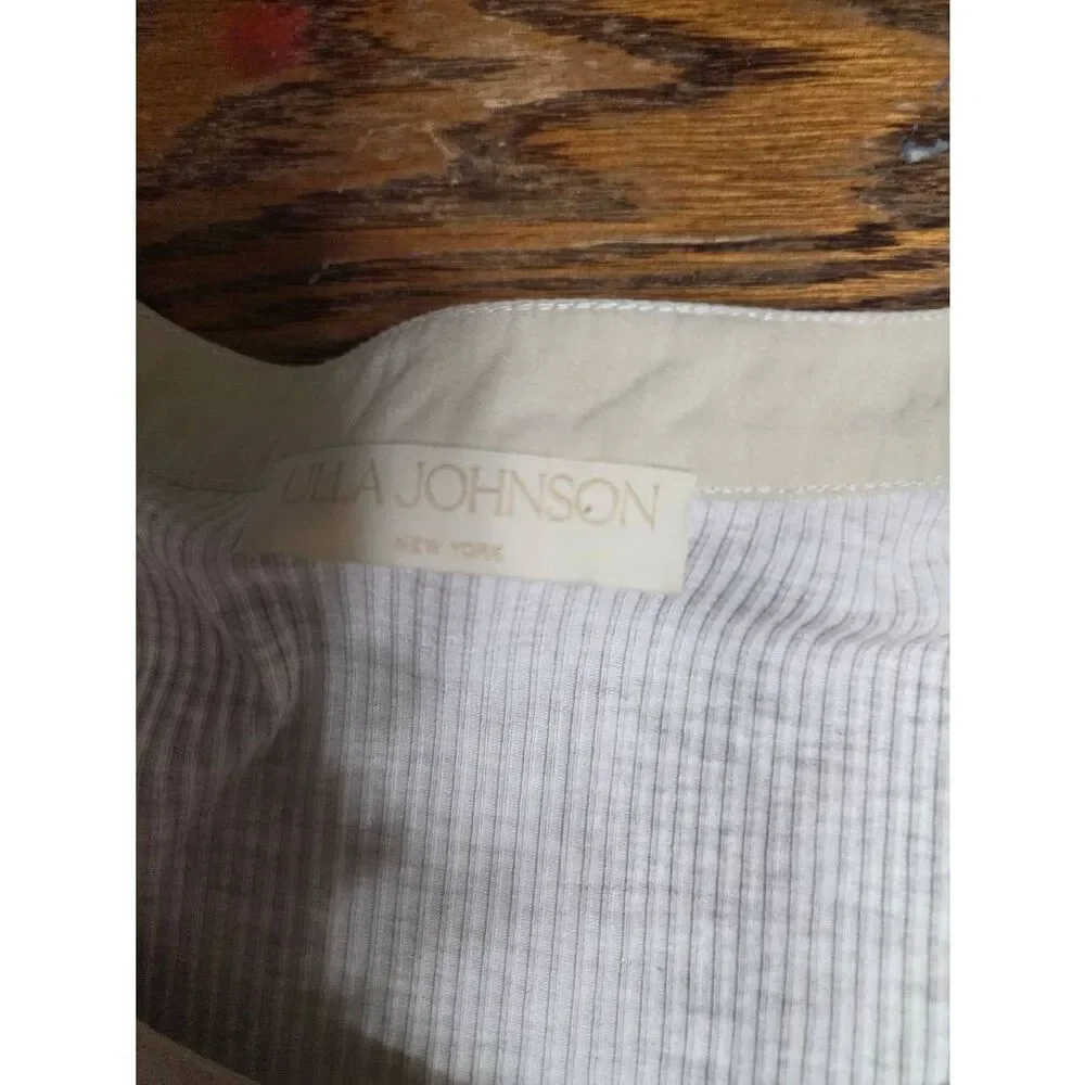 Ulla Johnson Marika Top in Cobblestone Sz Medium - Picture 4 of 4